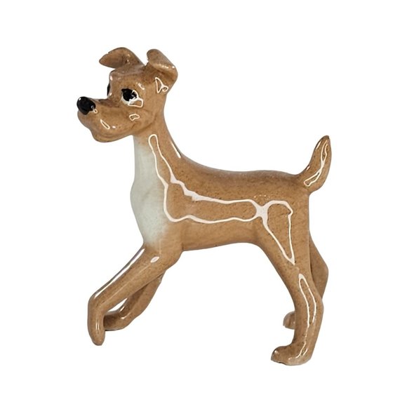 Hagen Renaker Mini Terrier Tramp Miniature Figurine Dog Mutt *Repaired* - Picture 1 of 9